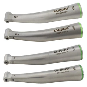 Mini pieza de mano de reducción de contraángulo endo dental LANJING 16:1 8:1 fibra óptica - Imagen 1 de 70