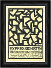 Expressionismus Ausstellung Der Sturm Rudolph Bauer Kunstdruck Faks_Werbung 944