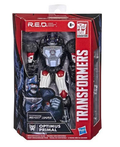 Transformers Beast Wars R.E.D. Robot Enhanced Design Optimus Primal Figure Cover
