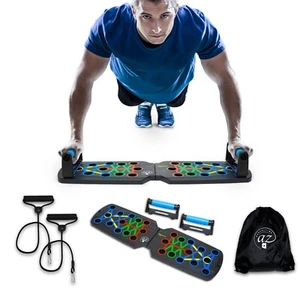 Foldable Push Up Board-At Home Workout Equipment, Home Gym Equipment forHome - Picture 1 of 9