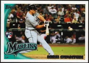 2010 Topps Update Giancarlo Mike Stanton #US-50 Marlins Yankees Rookie RC - Picture 1 of 2