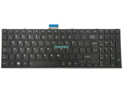 Новая оригинальная черная клавиатура Toshiba Satellite Pro R50-C Tecra A50-C Z50-C США - Изображение 1 из 3