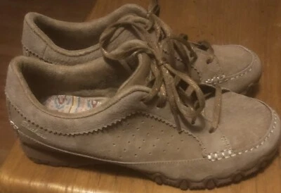 Zapatos Skechers 44703 Calce Relajado Mujer Cuero Tostado Espuma con Memoria Talla 7.5 ¡Bonitos! Foto 1 de 4