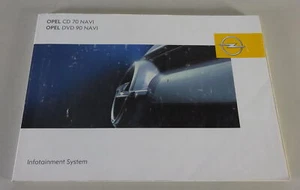 Manual Opel Información y Entretenimiento Sistema CD 70 Navi / DVD 90 Pie 1/2005 - Imagen 1 de 2