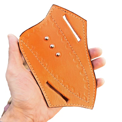 Custom Handmade Fix Blade Leather Knife Sheath - Image 1 of 4