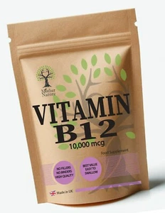Vitamin B12 hochfest 10000mcg sauber Vitamin B12 Methylcobalamin 90 Kapseln - Bild 1 von 17