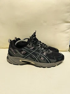 Asics Gel Venture 5 Mens Size 9 Gray Black Athletic Running Shoes T5N3N - Picture 1 of 6