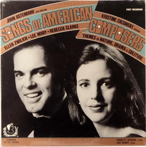 SEALED LEONARDA Songs of American Composers ZWILICH HOIBY Ostendorf LPI-120 - Imagen 1 de 2