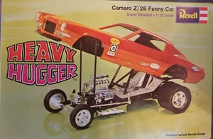 1971 Chevy Camaro Revell H-1342 Heavy Hugger Funny Car 1/25 ORIGINAL ISSUE KIT - Picture 1 of 16