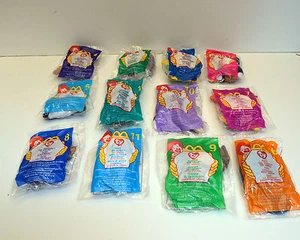 Beanies Babies Set Completo Giocattolo Happy Meal di 12 Ty Mcdonald’s - Foto 1 di 12
