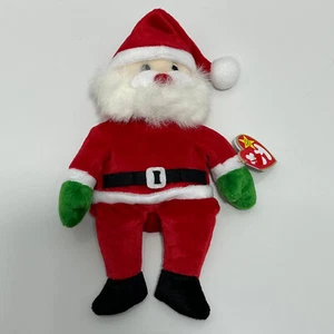 Peluche TY Beanie Babies SANTA Navidad Vintage 1998 NOEL NAVIDAD Vacaciones - Imagen 1 de 10