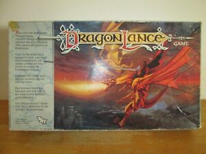 DRAGONLANCE Dungeons and Dragons D&D Board Game by TSR Vintage 1988 - Complete