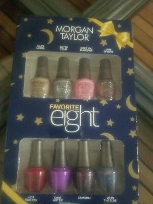 Juego de ocho esmaltes de uñas MORGAN TAYLOR Favorite Foto 1 de 2