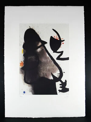 Ho ho ho, letzte Chance! -"Joan Miro-Lithographie-Nummeriert-Sig" - Bild 1 von 4