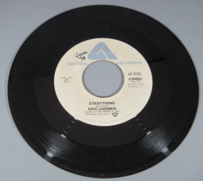 Eric Carmen - All By Myself & Everything -  Arista 45 RPM 1975 - Image 1 of 3