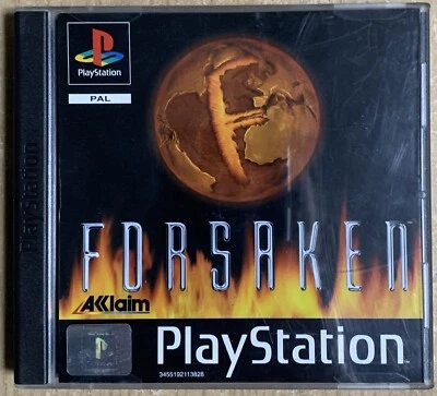 Forsaken Sony Playstation 1 PS1 Game Video Games PAL - Image 1 of 4