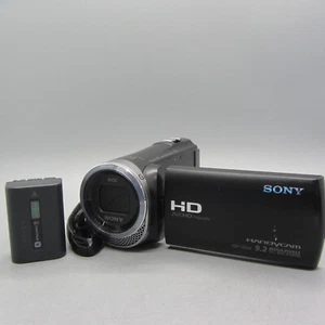 Sony Handycam HDR-CX330E Handheld High Definition Camcorder Black Tested - Picture 1 of 9