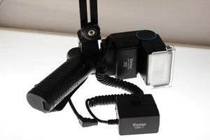 Vivitar 4600 Auto Thristor flashgun in MINT cond. +DM/O dedication unit+PPG/1. - Picture 1 of 11