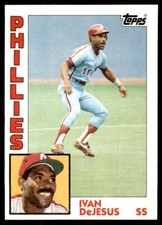 1984 Topps Cards Ivan DeJesus Philadelphia Phillies #279