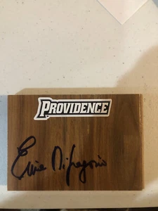 PROVIDENCE FRIARS- ERNIE DIGREGORIO SIGNED AUTOGRAPH FLOORBOARD COA BRAVES CHOF - Picture 1 of 2