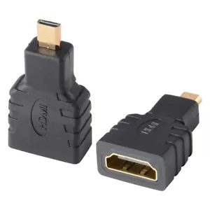 HDMI auf micro-HDMI Adapter 1.4a HDMI A-Buchse Micro D-Stecker HDTV Konverter - Bild 1 von 6