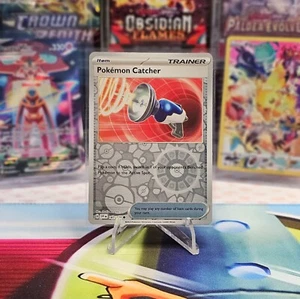 Pokemon Catcher - 187/198 - Scarlet & Violet - Pokemon TCG - Reverse Holo - NM - Picture 1 of 2