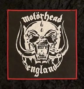 More details for vintage motorhead england back patch original late 70s early 80s rare