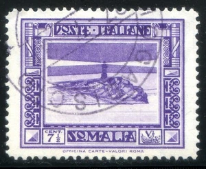 Colonie Italiane Somalia 1935 Serie Pittorica n. 214 usato (l379) - Picture 1 of 1