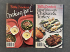 Lot Of 2 Vntge 1985 Betty Crocker's Chicken & Turkey / Cooking For Two Cookbook