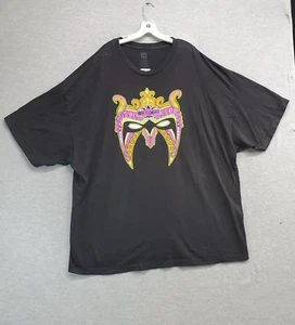 WWE Men Shirt 4XL Black Ultimate Warrior Wrestlemania Spirit Will Live Forever - Picture 1 of 10