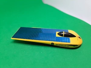 Hot Wheels Solar Eagle III California State LA #8 Yellow Blue Car Malaysia Loose - Picture 1 of 6