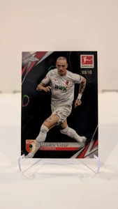 2024-25 Bundesliga Topps Chrome Marius Wolf /10 Black Lava Refractor FC Augsburg - Picture 1 of 2