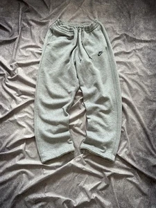 Y2K Nike Gray Relaxed Sweatpants Mens size L Baggy - Picture 1 of 8