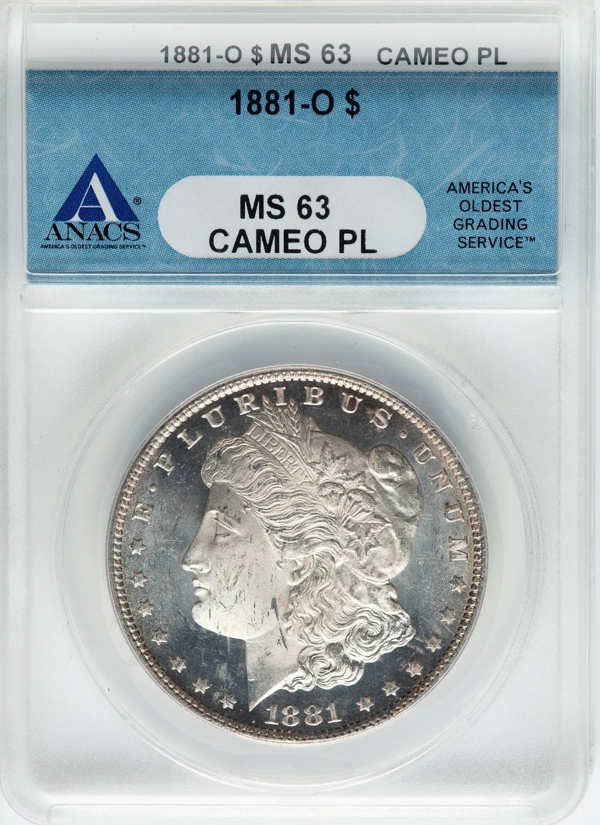 MS 63 Graded 1881 Year Morgan US Dollars (1878-1921) for sale | eBay