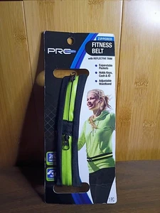 Pro Strength Zippered Fitness Belt with Reflective Trim Adjustable Waistband New - Picture 1 of 2
