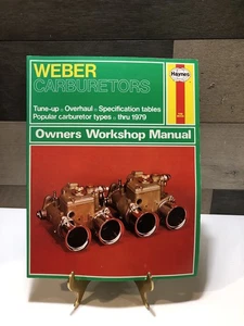 Weber Carburetors Owners Workshop Manual - Softcover Haynes, J. H. - Picture 1 of 9