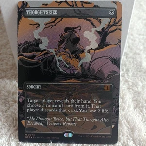 Thought Enclosure English Texture Foil Borderless Used CollectorsBoosters - Picture 1 of 2