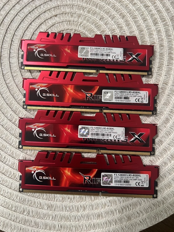 G.SKILL Ripjaws X Series 16GB (4 x 4GB) DDR3 1600 (PC3 12800) - Image 1 of 1
