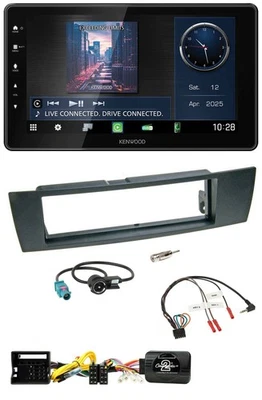 Kenwood Lenkrad Bluetooth USB DAB Autoradio für BMW 1er E87 3er E90-3 X1 E84 - Bild 1 von 4