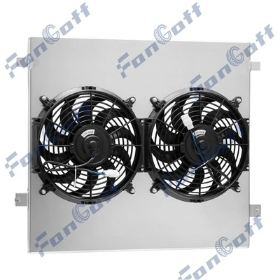 Aluminum Radiator Shroud+Fan for 2003-09 Lexus GX470/ 2003 Toyota 4Runner 4.7L Foto 1 de 4