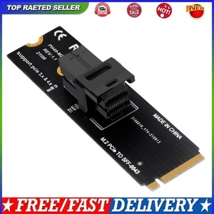 M.2 NVME To U.2 Riser Card Mkey PCIeX4 to SFF8643 Expansion Card for Desktops - Bild 1 von 10