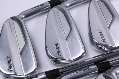 Ping i525 Irons / 4-PW / Blue Dot / Regular Flex Ping AWT 2.0 Shafts - Image 1 of 4