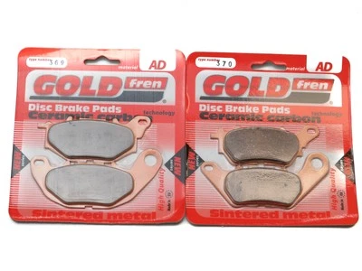 Pastillas de freno delanteras y traseras para Yamaha YZF-R3 321cc ABS 2015-2019 Foto 1 de 3