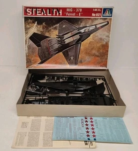 Italeri 1:48 Scale Stealth MIG 37B Ferret E No 821 Plastic Model Kit NIB - Picture 1 of 9