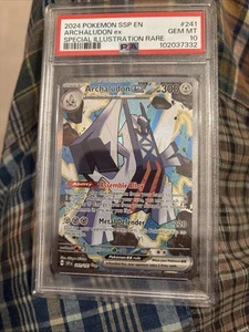 2024 Pokémon SSP EN Archaludon ex Special Illustration Rare #241 PSA 10 - Picture 1 of 2