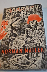 BARBARY SHORE BY NORMAN MAILER HARDBACK IN DW PUBLISHER JONATHAN CAPE 1ST ED - Picture 1 of 8