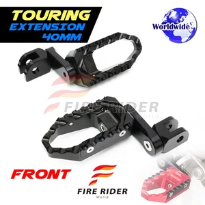 For Razor SX125 SX350 SX500 Black Rider 40mm Adjustable Touring Footpegs - Picture 1 of 5