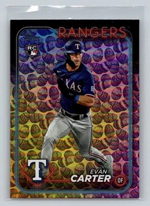 2024 Topps Easter Eggs Evan Carter Rookie Texas Rangers #280 - Picture 1 of 2