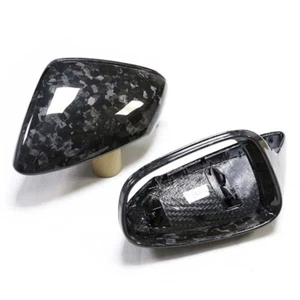 Forged Dry Carbon Fiber Side Mirror Cover Caps Replace for Porsche 911 992 2019+ - Bild 1 von 3