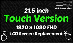 Pantalla LCD táctil sin bordes 21,5" 22" HP 22-D 22-C Lenovo 520-22 LM215WFA-SSA3 - Imagen 1 de 5